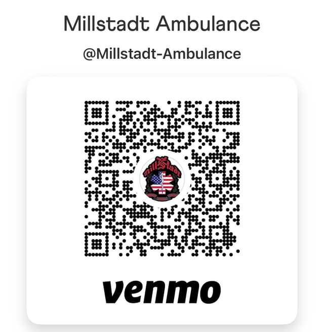 Millstadt EMS Venmo QR Code — @Millstadt-Ambulance