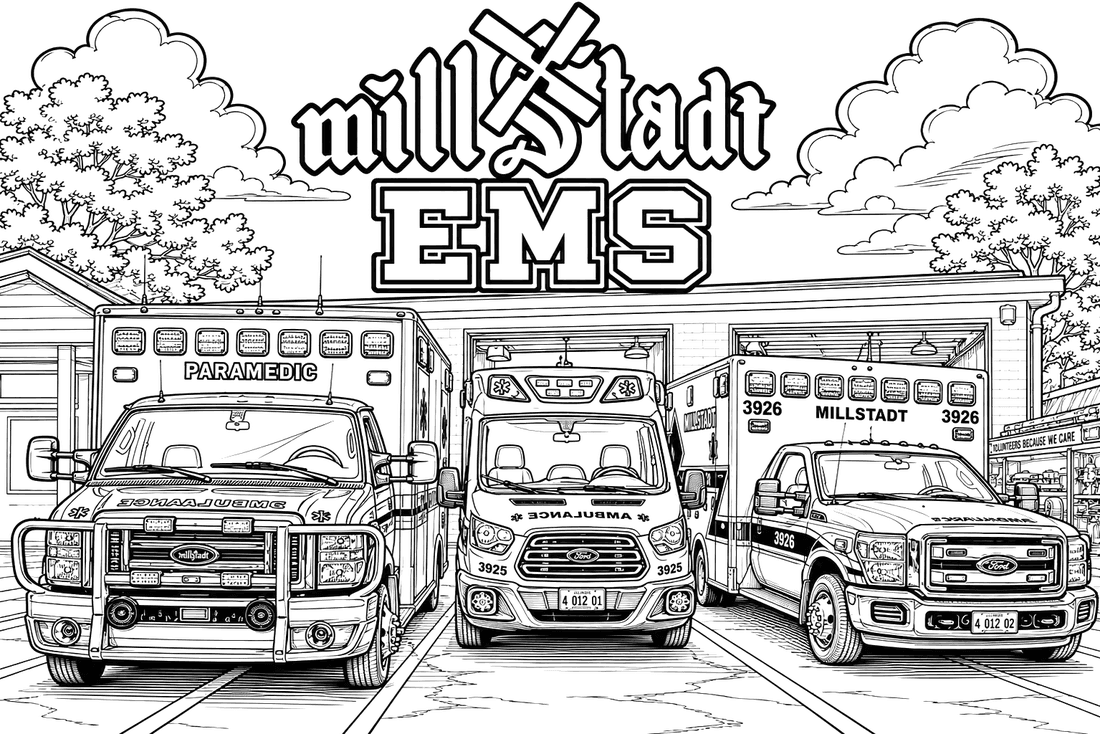 Three Ambulances